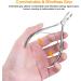 Professional Cuticle Nippers & Pusher Set - Stainless Steel Nail Remover & Cutter for Fingernails & Toenails - Ideal for Gel Nail Art - Travel Gift - Buy Online on GoSupps.com