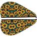 Sunflower Coral Velvet Dry Hair Cap | Ideal for Home Travel Pool Parties & Baths - Quick Drying & Stylish - Buy Online on GoSupps.com
