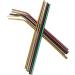 Plumflex Reusable Stainless Steel Straws 10 Extra Long 10.5inch Metal Drinking Straws with 2 Brushes and Carry Bag Environment- for 20/30oz Tumblers Beverage  - Buy Online on GoSupps.com