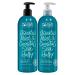 Not Your Mother's Naturals Aquatic Mint Blue Sea Holly Shampoo + Conditioner Set - 16 Oz (1 Of Each) Woody Mint 15.2 Fl Oz (Pack of 2)