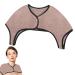 Copangle warm scarf-thin heated collar 360-degree package-heated neck wrap all-year-old neck warmer washable velvet heating pillow for neck and shoulder relaxation camel l