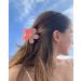 12 Pcs Large Flower Claw Clip Set | Matte Thick Cute Hair Claw Clip for Women Girls - Solid Colors | Hair Accessories by MLMOMVME - Buy Online on GoSupps.com