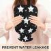 Black Stars Hot Water Bottle with Cover | 1L Small Pain Relief Bag for Bed & Body | Ideal for Warmth Without Hands & Feet - Buy Online on GoSupps.com
