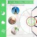 Glow in the Dark Mini Basketball Net | Replacement Hoop Net for 8-10.25 Inch Rims | Portable Nylon Nightlight for Children Outdoor Sports - Buy Online on GoSupps.com