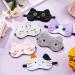 Cute Animal Sleep Mask Set for Kids - 6 Soft & Lightweight Eyeshades for Girls, Teens - Funny Cat Blindfolds - Perfect for Kitty Slumber Party Favors - Buy Online on GoSupps.com