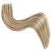 Buy Ugeat Real Hair Tape-In Extensions - Brown & Bleached Blonde Highlights - 20'' 50g #P10/613 - Invisible & Lightweight - Buy Online on GoSupps.com