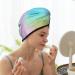 Colorful Wavy Abstract Microfiber Hair Towel - Soft Super Absorbent Wrap for Long Curly & Thick Hair - Buy Online on GoSupps.com