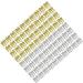Beaupretty Dreadlocks Metal Cuffs Gold Hair Rings Crown Silver Braiding Beads Hair Extensions Accessory 80pcs - Buy Online on GoSupps.com