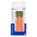 Curaprox CS 5460 ortho travel refill brush heads for travel toothbrush duo-pack orange