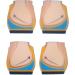 Fabacare Supro Heel Inserts - Medical Silicone Heel Cushion for Heel Spurs Size L | Optimal Support & Comfort - Buy Online on GoSupps.com