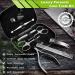 BEZOX 5 Pcs Nail Clipper Set - Wide Jaw Opening, Premium Stainless Steel, Sharp & Sturdy Clippers for Fingernail and Toenail - Light Silver - Buy Online on GoSupps.com