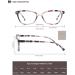 HEEYYOK Women s 4-Pack Cat Eye Reading Glasses - 2.50 Readers Lightweight & Flexible Design Colorful Patterns to Look Younger - Buy Online on GoSupps.com