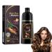 Shampooing pour Cheveux Colores 3 en 1 Hydratation Nettoyant et Reparateur 200ml Brun Hair2