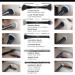BEASOFEE 5pcs Synthetic Makeup Brushes Set with Black Bag - Color03 - Buy Online on GoSupps.com