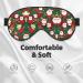 Buy Xmas Funny Gnomes Print Sleep Eye Mask | Soft Eye Cover for Travel & Naps - Perfect Gift for Men & Women - Buy Online on GoSupps.com