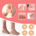Heel Stickers Tape Moleskin Padding Tape Feet Moleskin Tape 4 Rollers Moleskin Tape Roll Moleskin Blisters Padding Moleskin Padding for Shoes Moleskin Tape for Toes Feet Blisters Prevention - Buy Online on GoSupps.com