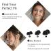 Silicon Ear Plugs for Noise Reduction | Soft Reusable Hearing Protection | 3 Sizes (S/M/L) | 26dB Noise Cancelling | Ideal for Sleep & Sensitivity - Black - Buy Online on GoSupps.com