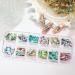 NICENEEDED 24 Grids Seashell Nail Art Nail Flakes Irregular Abalone Seashell Nail Art Slices Colorful Mermaid Nail Jewels Sequins Nail Charms for Women Nail Decoration - Buy Online on GoSupps.com