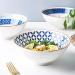 Salad Bowls Mixing Bowls Ceramic Mixing Bowls for Kitchen Large Salad Bowls Nesting Mixing Bowls Set Home Dessert Bowls Salad Bowl Pasta Bowls(E) (A) - Buy Online on GoSupps.com