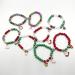 Vsilay Lianxue Christmas Bead Bracelets - Matching Magnetic Heart Pair for Men & Women | Festive Santa Claus Jewelry - Buy Online on GoSupps.com