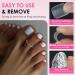 Buy GlimightyX Soft Gel Toe Nail Tips - Long Square Fake Toenails with Full Matte Finish | Pre-shaped Gel Press On Nails for Acrylic Extension - Buy Online on GoSupps.com