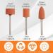 Saddgo 120Pcs Sanding Bit for Rotary Tool Strong Grinding Stone Bit with 1/8" Shank Aluminum Oxide Sanding Accessories Corundum Sand + Metal. - Buy Online on GoSupps.com