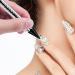 Rhinestone Picker Tool with 2 Wax Tips - Nail Art Dotting Tool for DIY Designs | Best Rhinestones Applicator Kit (Black - Buy Online on GoSupps.com