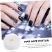 BESTYASH Disques de Coton pour Ongles Lingettes Non Pelucheuses pour Retrait de Vernis Disques Blancs pour Nettoyage Rapide de Coton pour Manucure - Buy Online on GoSupps.com