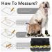 Kuoser Dog Socks - 3 Pairs Anti-Slip Paw Protection | Ideal for Hardwood Floors | Size M (6-Pack) - Stylish Black - Buy Online on GoSupps.com