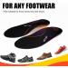 Orthopedic Insoles for Flat Feet & Plantar Fasciitis - Shock Absorbent Full Length Inserts for Men & Women (EU38-39 25cm) - Relieve Foot Pain - Buy Online on GoSupps.com