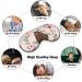 Light-Blocking Sleep Mask - Cute Bear & Bunny Eye Masks for Women | Comfortable & Soft Blindfold Eye Cover with Adjustable Strap for Men | Flower Design - Color 3 - Buy Online on GoSupps.com
