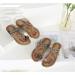 Women s Thumb Orthotic Sandals - Summer Bohemia Crystal Slip-On Bunion Sandals for Big Toe Correction & Arch Support | Casual Floral Beach Flats - Size 8 Blue - Buy Online on GoSupps.com