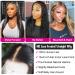 Iris Queen 13x4 HD Straight Lace Front Human Hair Wig 20 Inch - 180 Density, Pre Plucked with Baby Hair, 10A Transparent Lace, Bleached Knots - Natural Black for Black Women - Buy Online on GoSupps.com