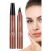 eyebrow pencil Waterproof eyebrow pen with 4 tips eyebrow pen liquid eyebrows long lasting eyebrow pencil creates natural makeup Redbrown - Buy Online on GoSupps.com