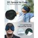 LC-dolida 3D Sleep Mask with Headphones | Blackout Eye Mask for Adults | Travel Bag Included | Indigo Blue - Buy Online on GoSupps.com