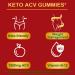 Keto ACV Gummies 1000MG with The Mother for Weight Loss & Gut Health - Vegan, Beet Root, B12 - 60 Ct - Buy Online on GoSupps.com