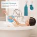 FYY Exfoliating Back Scrubber Set 4 Pack - Shower Bath Scrubber with Scalp Massager, Shampoo Brush, Loofah Sponge & Bath Glove - Deep Clean & Relax Body - Navy - Buy Online on GoSupps.com