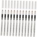 Healeved 48 Pcs Lying Silkworm Eyeliner Glitter Highlighter Waterproof Eyeliner Pen Eyebrow Pencil Wood White - Buy Online on GoSupps.com