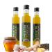 Master tone organic vinegar from Superfoods 3 x 250ml - natural vital drink smoothie with turmeric lemon garlic gauch ideal - ideal salad dressing - immunbooster shot master tonic nature 25 ml (3 -pack)