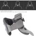 SAFWEL Hot Compress Neck Support - Adjustable Cervical Traction for Neck Pain Relief & Fatigue | International Shipping Available - Buy Online on GoSupps.com
