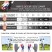 FINGER TEN Golf Gloves 2 Pack Men's Left Hand with Ball Marker, USA Flag Design - Leather, Breathable & Comfortable Weathersof Grip - Sizes S-2XL - White & USA Flag Design - Ideal for Left Hand Golfers - Buy Online on GoSupps.com