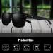 BangLong Polarized Sports Sunglasses for Men and Women - Black/Grey Designer Style - Buy Online on GoSupps.com