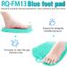 Shower Foot Massager Mat - Acupressure Massage Pad with Non-Slip Suction Cups for Circulation & Pain Relief - Buy Online on GoSupps.com