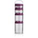 GoStak Portable Stackable Containers Plum Starter 4 Pack