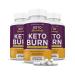 (3 Pack) Keto Advantage Keto Burn Pills 1275MG New & Improved Formula Contains Apple Cider Vinegar Extra Virgin Olive Oil Powder Green Tea Leaf 180 Capsules
