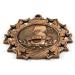 1st 2nd 3rd Place Ten Star Award Medals Set - Gold Silver Bronze with Neck Ribbon - Buy Online on GoSupps.com