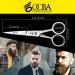 OCBA Professional Beard & Moustache Scissors - Stainless Steel Trimming Tool for Ear, Nose, Eyebrows - Safety Use - Buy Online on GoSupps.com