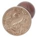 Letter S Wax Seal Stamp  Yoption Brass Head Botanical Alphabet Initial Sealing Stamp with Wooden Handle - Buy Online on GoSupps.com