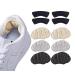 Xumann 8 Pair Heel Grips for Ladies Mens Shoes Anti-Slip Heel Cushion Pads for Boots Self Adhesive Shoe Heel Inserts
