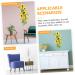 Zerodeko Sunflower Wall Hanging Artificial Plant Home Sunflower Decoration Hanging Garland with Green Leaves Green Artificial Leaves Outdoor Decorations Pendant Silk Cloth Indoor Yellow 55x22cm - Buy Online on GoSupps.com